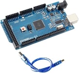 Mega 2560 CH340 Carte de développement avec câble USB Compatible Arduino CH340