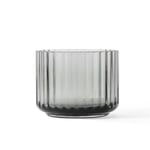 Lyngby Telysholder Glass Smoke Liten H5,5 cm