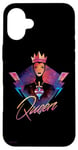 Coque pour iPhone 16 Plus Disney Villains Evil Queen Rock années 90