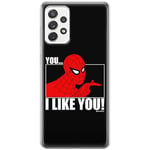 ERT GROUP Coque de téléphone Portable pour Samsung A33 5G Original et sous Licence Officielle Marvel Motif Spider Man 034 Parfaitement adapté à la Forme du téléphone Portable, Coque en TPU