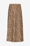 pieces - Kjol pcFranan HW Midi Skirt Noos - Svart