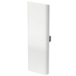 Radiateur connecté électrique à inertie sèche GoodHome Florya blanc 1500W vertical