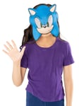 SEG Sonic Half Mask Perfect Costume Accessory Halloween Party Kids