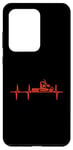 Coque pour Galaxy S20 Ultra Trucker Heartbeat Truck Driver Heartbeat