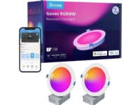 Govee Govee B601b Smart Led Recessed Lights 2-Pack | Oprawa Sufitowa Led | 4 Cale, Rgbww, Wi-Fi, Bluetooth