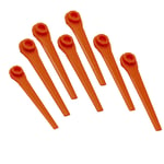 Odashen 100 Pcs Grass Trimmer/Strimmer Plastic Blades for Flymo SimpliTrim Li FLY083-GA400