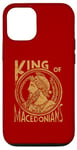 Coque pour iPhone 12/12 Pro Alexandre le grand roi des Macédoniens Vintage History