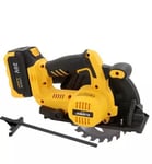 20V Li-Ion Brushless Cordless Circular Saw With Battery & Charger