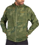 Endura Hummvee Windproof Shell Mens Cycling Jacket Green Reflective Hooded Bike