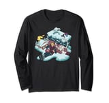 Disney Frozen Kristoff, Sven, Anna & Marshmallow Long Sleeve T-Shirt