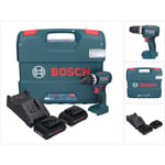 Gsb 18V-45 Professional Perceuse-visseuse à percussion sans fil 18 v 45 Nm Brushless + 2x batterie ProCORE 4,0 Ah + chargeur + L-Case - Bosch