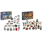 LEGO Star Wars Advent Calendar 2024 Harry Potter Advent Calendar 2024, Christmas Idea for 6 Plus Year Old Boys, Girls and Fans, 75395 + 76438