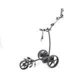 Trolem Chariot de Golf électrique Elite Brake - Chariot de Golf électrique - Chariot de Golf à 3 Roues Pliable - avec Moteur électrique, Frein et Batterie au Lithium - 27 Trous - Fin et léger - pour