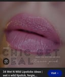 Wet n Wild Liquid Catsuit High Shine  Lipstick CHICK GOT REAL E943B Discontinued