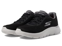 Skechers Mens Go Walk Flex - Remark Shoes, Bkgy, 11 UK Black Grey