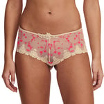 Passionata Women's Shorty, White Nights Hipster Panties, Dune/Pink Fluo, 18, Dune/Pink Fluo