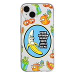 ERT GROUP Coque de téléphone Portable pour Iphone 14 Plus Original et sous Licence Officielle Rick and Morty Motif Rick & Morty 009 adapté à la Forme du téléphone Portable, partiel imprimé