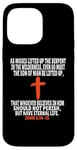 iPhone 14 Pro Max John 3:14-15 Bible Verses Scripture Case