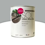 Peinture sol intérieur/extérieur Colours aluminium cendrée satin 2,5L