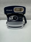 Polaroid P 600 Instant Film Camera Silver 600 Film Compatible Fully Functional