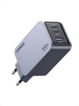 UGREEN Nexode Pro 100W Chargeur Rapide USB C 3 Ports GaNInfinity Prise USB C Compatible avec iPhone 16 Plus Pro Max 15 14 13 12 Galaxy PPS 45W S24 Ultra S23 S22 Pixel iPad MacBook Air Pro M3 M2 M1