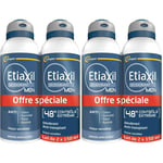 ETIAXIL Déodorant Homme Anti-transpirant Contrôle 48 h - Aérosol Lot de 2 x 150ml 2x300 ml spray