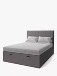 Koti Home Dee Upholstered Ottoman Storage Bed, Double