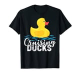 Cruising Ducks Vacation Funny Rubber Duck Cruise T-Shirt