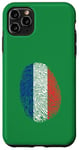 Coque pour iPhone 11 Pro Max France C'est dans mon ADN France empreinte digitale