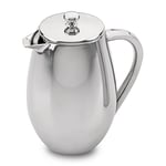 Café Ole Cafetière à double paroi et côtés droits - Effet miroir - 3 Tasses, 0.35 Litre