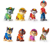 Paw Patrol - Pat Patrouille - Coffret Cadeau 8 Figurines Jungle Pups - Figurine Pat Patrouille À Collectionner - Pat Patrouille Jouet - Cadeau Enfant 3 Ans et + - Jouet Enfant 3 Ans et +