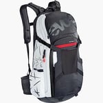 EVOC FR TRAIL UNLIMITED 20l protector backpack in Unlimited star design for bike tours & trails (LITESHIELD back protector TÜV/GS certified, ergonomic LITESHIELD SYSTEM) - Size: XL