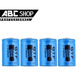 4 PILES BATTERIE RECHARGEABLE CR123A 3.7V 123A CR123 16340 2800mAh Li-ion ACCU