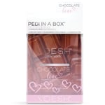 Voesh New York Pedi In A Box - Deluxe 4 Step - Chocolate Love (35g, 2x20g,15.5g)