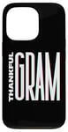 Coque pour iPhone 13 Pro Gracieux Gram cracker grand-mère béni mimi gigi