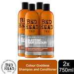 Bed Head by TIGI Shampoo & Conditioner Dumb Blonde Duo for Damaged Hair, 750ml