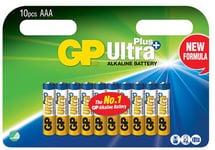 Batteri Lr03 Aaa 1,5V Ultraplus 10Stk