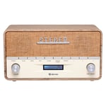 DAB+ digital retro radio med Bluetooth-funksjon DAB-36LW