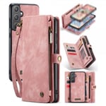 CaseMe Samsung Galaxy A55 Fodral 008 Series Löstagbart Skal Rosa