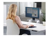 Fellowes Clarity Adjustable Monitor Riser - Ställ - För Bildskärm - Akryl - Klar - Skrivbord