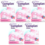 Complan Shake Strawberry Flavour, 4 x 57 g Sachets Pack of 5