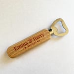 Personalised Bottle Opener Gift For Valentines Day Gift For Boyfriend Husband 