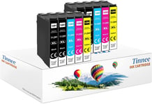 10 Pack T1295 Cartouche d'encre, Remplacer Epson T1291 T1292 T1293 T1294 Cartouches, Compatible avec Epson Stylus SX235W SX420W SX425W SX435W SX525WD SX535WD BX305FW WorkForc WF-7515