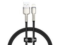 Baseus Caljk-01, 0,25 M, Lightning, Usb A, Hanstik, Hanstik, Sort