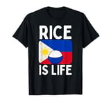 Cool Rice Design For Men Women White Food Cooker Rice Lover T-Shirt