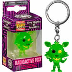 Pop Pocket Keychain Five Nights Freddy's Radioactive Foxy figure Funko 96947