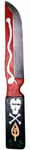 TRICK OR TREAT CHILDS PLAY 2 CHUCKY VOODOO FOAM KNIFE 1/1 SCALE 35CM LONG