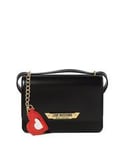 LOVE MOSCHINO HEART CAHRM Mini shoulder bag