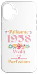 Coque pour iPhone 16 Plus 67 ans femme 1958 idée cadeau anniversaire drôle humour mam