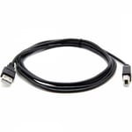 CABLE USB 2 m mètres 2.0 Type A-B pr toute imprimante Espon Canon HP Brother.